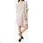 Long casual short sleeve women's dress, oversized (42/44/46 ONE SIZE) ITALIAN FASHION IMD2525370