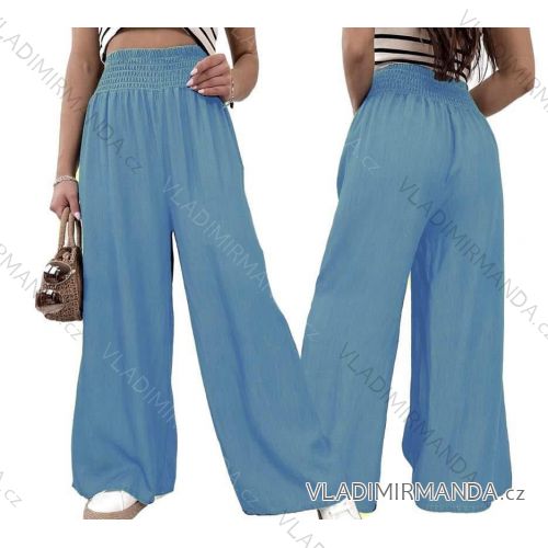 Nohavice dlhé letné dámske (S/M/L ONE SIZE) TALIANSKA MÓDA IMD25144