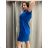 Classic dress with pockets, short sleeves, women's TERESA (40/42/44 ONE SIZE) ITALIAN FASHION IMC25188