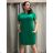 Classic dress with pockets, short sleeves, women's TERESA (40/42/44 ONE SIZE) ITALIAN FASHION IMC25188