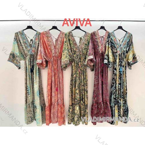 Women's stretch pants (S/M/L ONE SIZE) ITALIAN FASHION IMWKK25022