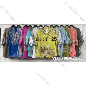Women's Long Sleeve Knitted Sweater (S/M ONE SIZE) ITALIAN FASHION IMWDT23005