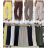 Kalhoty dlouhé letní s páskem dámské (S/M/L ONE SIZE) ITALSKÁ MÓDA IMWB251248