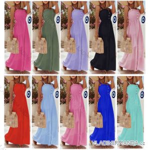 Women's short sleeve summer casual dress (S/M/L ONE SIZE) ITALIAN FASHION IMWGB25022