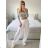 Kalhoty aladinky harémky dlouhé dámské (M/L ONE SIZE) ITALSKÁ MÓDA IMD22212/DUR černá