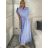 Women's Long Chiffon Short Sleeve Dress (S/M ONE SIZE) ITALIAN FASHION IMWGS231048