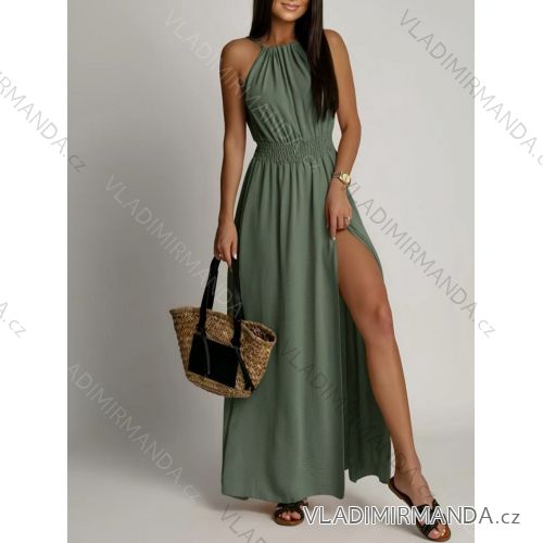 Kurzärmliges Sommer-Freizeitkleid für Damen (S/M/L EINHEITSGRÖSSE) ITALIAN FASHION IMWGB25022