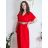 Women's 3/4 long sleeve shirt dress (XS/S/M ONE SIZE) ITALIAN FASHION IMD25030  black