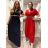 Sommerhemdkleid mit Gürtel, kurze Ärmel, Damen (42/44/46 EINHEITSGRÖSSE) ITALIAN FASHION IM425036 L / XL schwarz