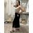 Aladdin Harem Pants Summer Long Ladies (48/50 ONE SIZE) ITALIAN FASHION IM424438 S / M / L black