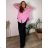 Elegante Hose mit Gürtel für Damen (S/M/L ONE SIZE) ITALIAN FASHION IM425057