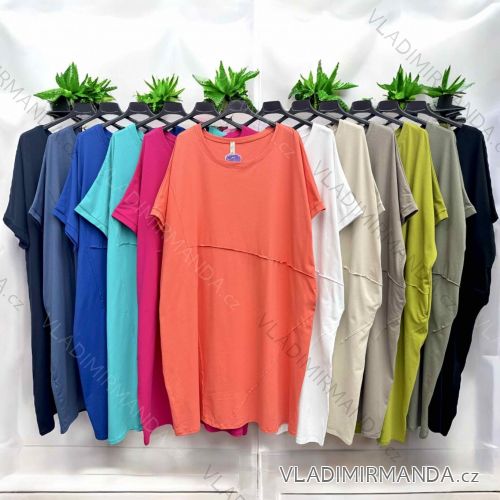 Women's Long Sleeve Shirt Dress (S/M ONE SIZE) ITALIAN FASHION IMWD232607