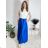 Sukňa saténová dlhá dámska (S/M/L ONE SIZE) TALIANSKA MODA IM325CAROL