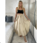 Sukňa saténová dlhá dámska (S/M/L ONE SIZE) TALIANSKA MODA IM325CAROL