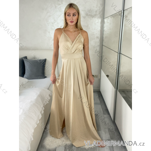 Tílko letní icecool dámské (S/M ONE SIZE) ITALSKÁ MÓDA IMM21634 S / M / L beige