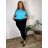 Elegante Hose mit Gürtel für Damen (S/M/L ONE SIZE) ITALIAN FASHION IM425057