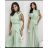 Women's Medium Length Skirt (S/M ONE SIZE) ITALIAN FASHION IMM23HG3154 Dark beige XS/S/M