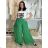 Langarm-Damenhemden mit 3/4 Ärmeln und dünner Tasche (uni sl) ITALIAN Fashion IM318335 -   grünes Khaki -   S / M / L