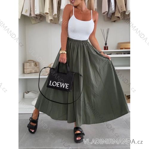 Sukně dlouhá dámská (XS/S/M ONE SIZE) ITALSKÁ MÓDA IMWG251479