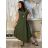 Long casual short sleeve women's dress, oversized (42/44/46 ONE SIZE) ITALIAN FASHION IMD2525370