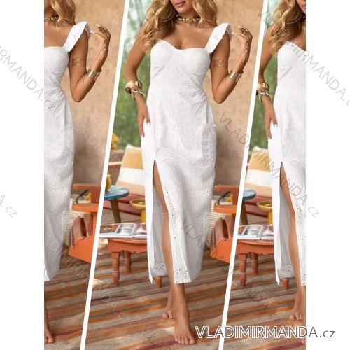 Women's short sleeve summer casual dress (S/M/L ONE SIZE) ITALIAN FASHION IMWGB25022