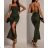 Women's short sleeve summer casual dress (S/M/L ONE SIZE) ITALIAN FASHION IMWGB25022