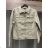 Kurze Jeansjacke für Damen (2XL-6XL) MOON GIRL MOON25GYD1337P/DUR 5XL beige