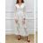 Women's long sleeve furry sweater (S/M/L ONE SIZE) ITALIAN FASHION IMWCH25116