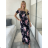 Women's short sleeve summer casual dress (S/M/L ONE SIZE) ITALIAN FASHION IMWGB25022 -   black -   M / L