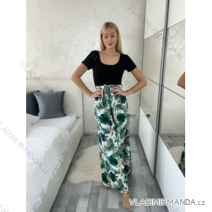 Overal elegantný krátky rukáv dámsky MIA (XS/S/M ONE SIZE) TALIANSKA MÓDA IMM25M55299-2/DUR