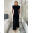 Souprava elegantní tričko bez rukávu a kalhoty dlouhé dámské LUCY (S/M/L ONE SIZE) ITALSKÁ MÓDA IMWAC251491