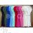 Women's Long Chiffon Short Sleeve Dress (S/M ONE SIZE) ITALIAN FASHION IMWGS231048