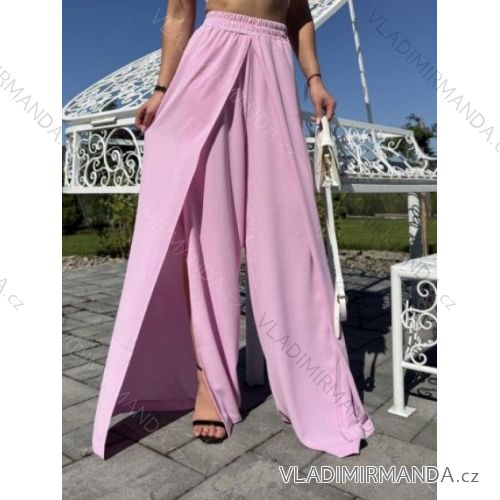 Kalhoty dlouhé letní dámské (XS/S/M ONE SIZE) ITALSKÁ MÓDA IMWCH251600