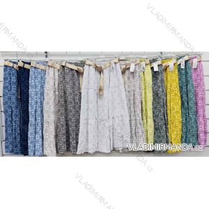 Sukně dlouhá s páskem dámská (S/M/L ONE SIZE) ITALSKÁ MÓDA IMWCP251651