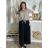 Tunika mit Anhänger Kurzarm Damen Übergröße (3XL/4XL ONE SIZE) ITALIAN FASHION IMC23020 -   grünes Khaki -