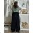 Tunika mit Anhänger Kurzarm Damen Übergröße (3XL/4XL ONE SIZE) ITALIAN FASHION IMC23020 -   grünes Khaki -