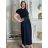 Sukně dlouhá s páskem dámská (S/M/L ONE SIZE) ITALSKÁ MÓDA IM425444