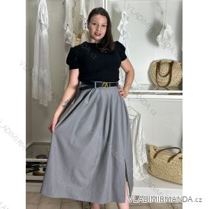 Elegante Hose mit Gürtel für Damen (S/M/L ONE SIZE) ITALIAN FASHION IM425057