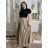 Sukně dlouhá dámská (S/M/L ONE SIZE) ITALSKá MODA IM3250001