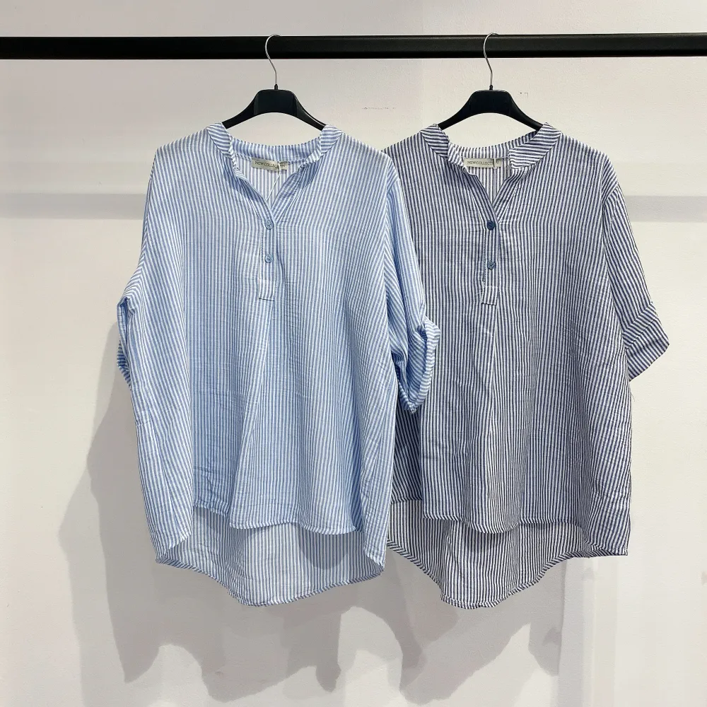 Košile prodloužená 3/4 dlouhý rukáv dámská (S/M/L ONE SIZE) ITALSKÁ MÓDA IMPMD2580581