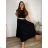 Langarm-Hemdkleid für Damen (S/M EINHEITSGRÖSSE) ITALIAN FASHION IMWD232607