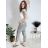 Kalhoty strečové mačkáče dlouhé dámské (S/M/L ONE SIZE) ITALSKÁ MÓDA IMPLI248115B