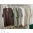 Women's Long Sleeve Shirt Dress (S/M ONE SIZE) ITALIAN FASHION IMWD232607