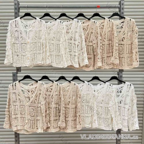 Kurzärmliges Sommer-Freizeitkleid für Damen (S/M/L EINHEITSGRÖSSE) ITALIAN FASHION IMWGB25022