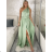 Ärmelloses langes Partykleid für Damen (S/M EINHEITSGRÖSSE) ITALIAN FASHION IMPSH2420019
