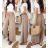 Kalhoty dlouhé letní dámské (XS/S/M ONE SIZE) ITALSKÁ MÓDA IMWBA251901