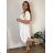 Shirt 3/4 sleeve ladies strip (4XL/5XL ONE SIZE) ITALSKÁ MÓDA IM422026
