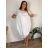 Shirt 3/4 sleeve ladies strip (4XL/5XL ONE SIZE) ITALSKÁ MÓDA IM422026