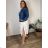 Denim jacket women's plus size (2XL-6XL) MOON GIRL SUN24GYD1892/DUR 6XL blue