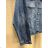Denim jacket women's plus size (2XL-6XL) MOON GIRL SUN24GYD1892/DUR 6XL blue